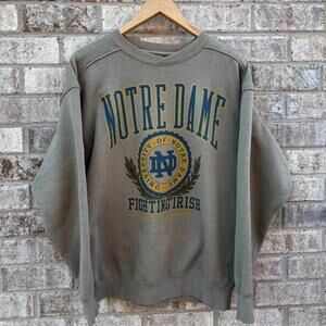 Vintage 90s Norte Dame Irish Sweatshirt